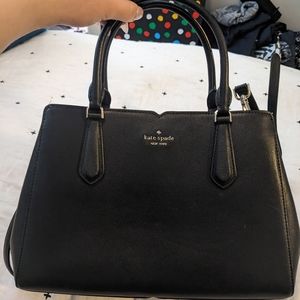 Kate Spade - Structured Black Satchel